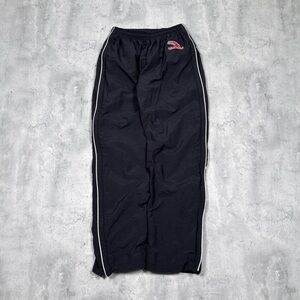 Vintage 90 Harpurs Team Canada full zip black baggy track pants